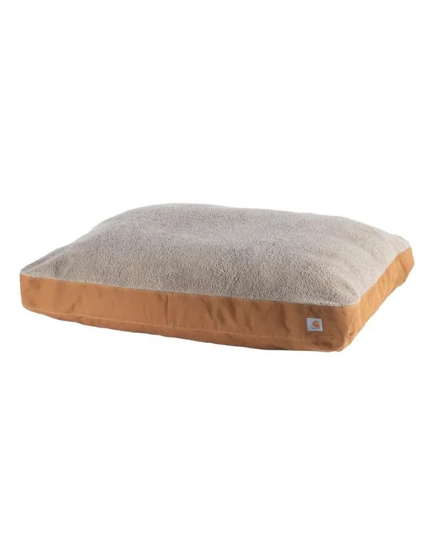 CARHARTT Firm Sherpa Dog Bed Brown