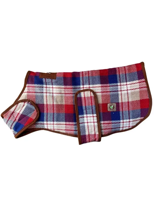 CHILLY DOG Red Field Blanket Coat