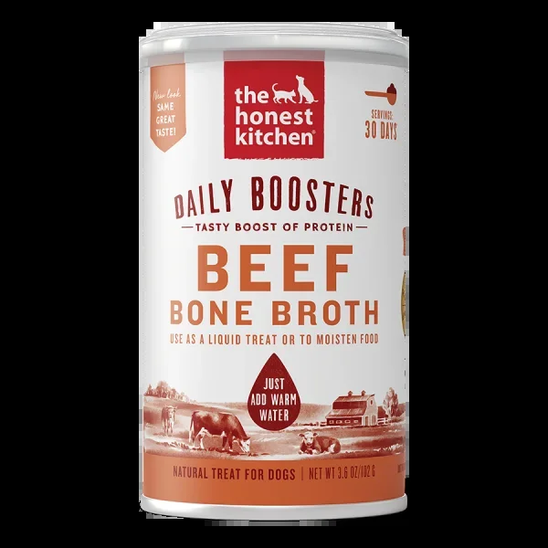 Honest Kitchen Instant Beef Bone Broth Turmeric 3.6 oz