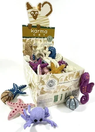 KARMA CAT Beach Felt Cat Toy