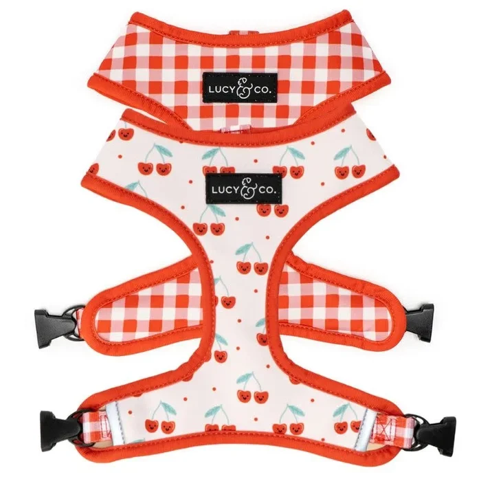 LUCY & CO Reversible Harness Cherries