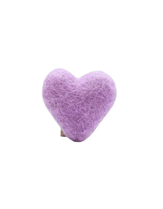 MIMI GREEN We Heart Dog Collar Accessory Lilac