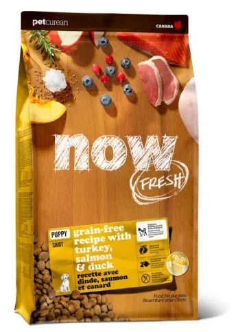 NOW Fresh GF Turkey/Salmon & Duck Puppy 22 lb