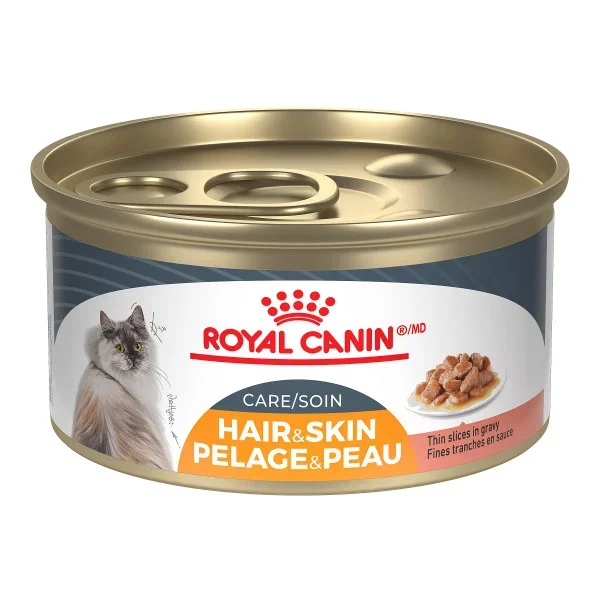 Royal Canin FHN Hair & Skin Care Thin Slices In Gravy 85g