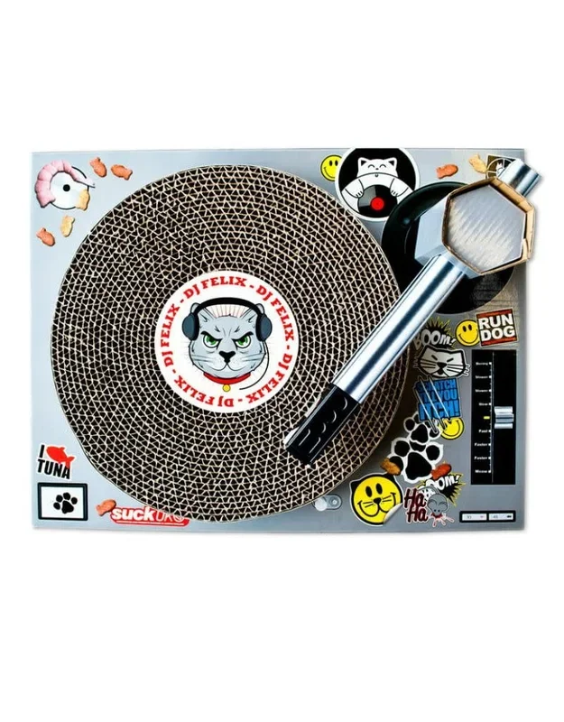 SUCK US Cat Scratch DJ Deck